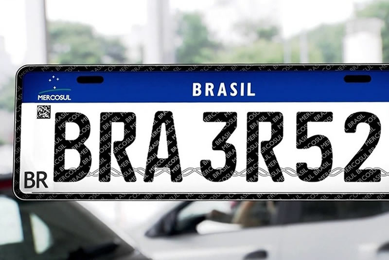 Euro Studio - Estética Automotiva - Dicas - Nova placa para veículos no Brasil padrão Mercosul